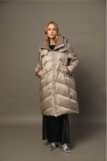 Long down jacket OVERSIZE