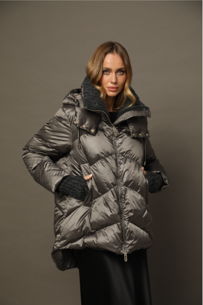 Women's down jacket OVERSIZE