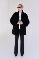 Dark chocolate Canadian mink coat