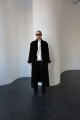 Long dark chocolate Canadian mink coat