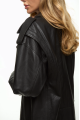 A classic OVERSIZE black jacket