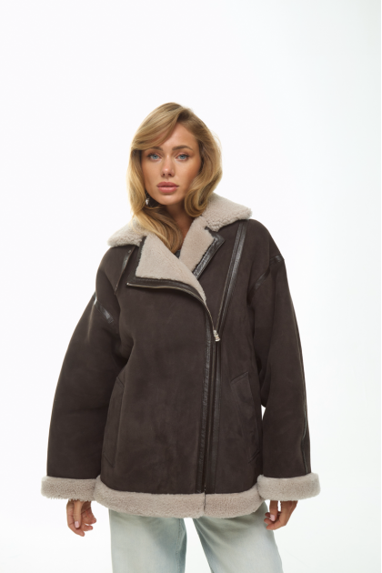 OVERSIZE sheepskin coat