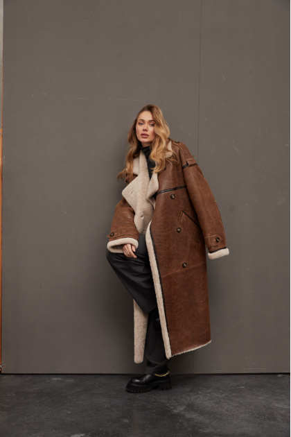 Sheepskin coat 