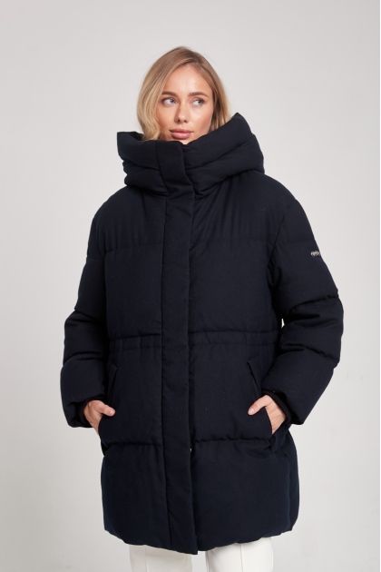 ADD down jacket in dark blue color