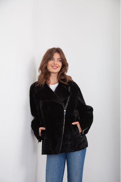 Classic sheepskin coat