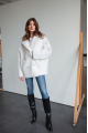 Women's two-sided sheepskin coat made of natural sheepskin