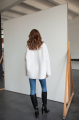 Women's two-sided sheepskin coat made of natural sheepskin