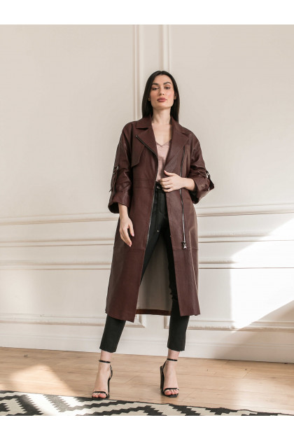 Coat in the style of OVERSIZE