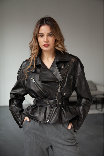 Куртка OVERSIZE чорного кольору