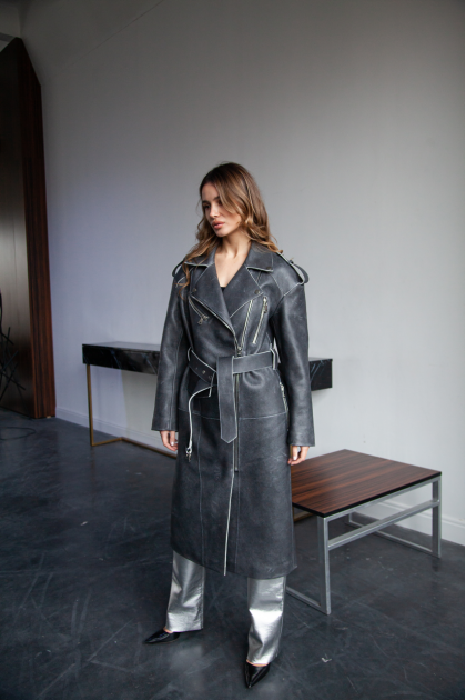 Women's trench coat in VINTAGE style