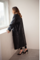 Sheepskin coat in VINTAGE style